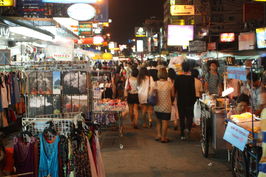 Ulice Khao San v noci ... | Thailand - Bangkok II. - 13.8.2010